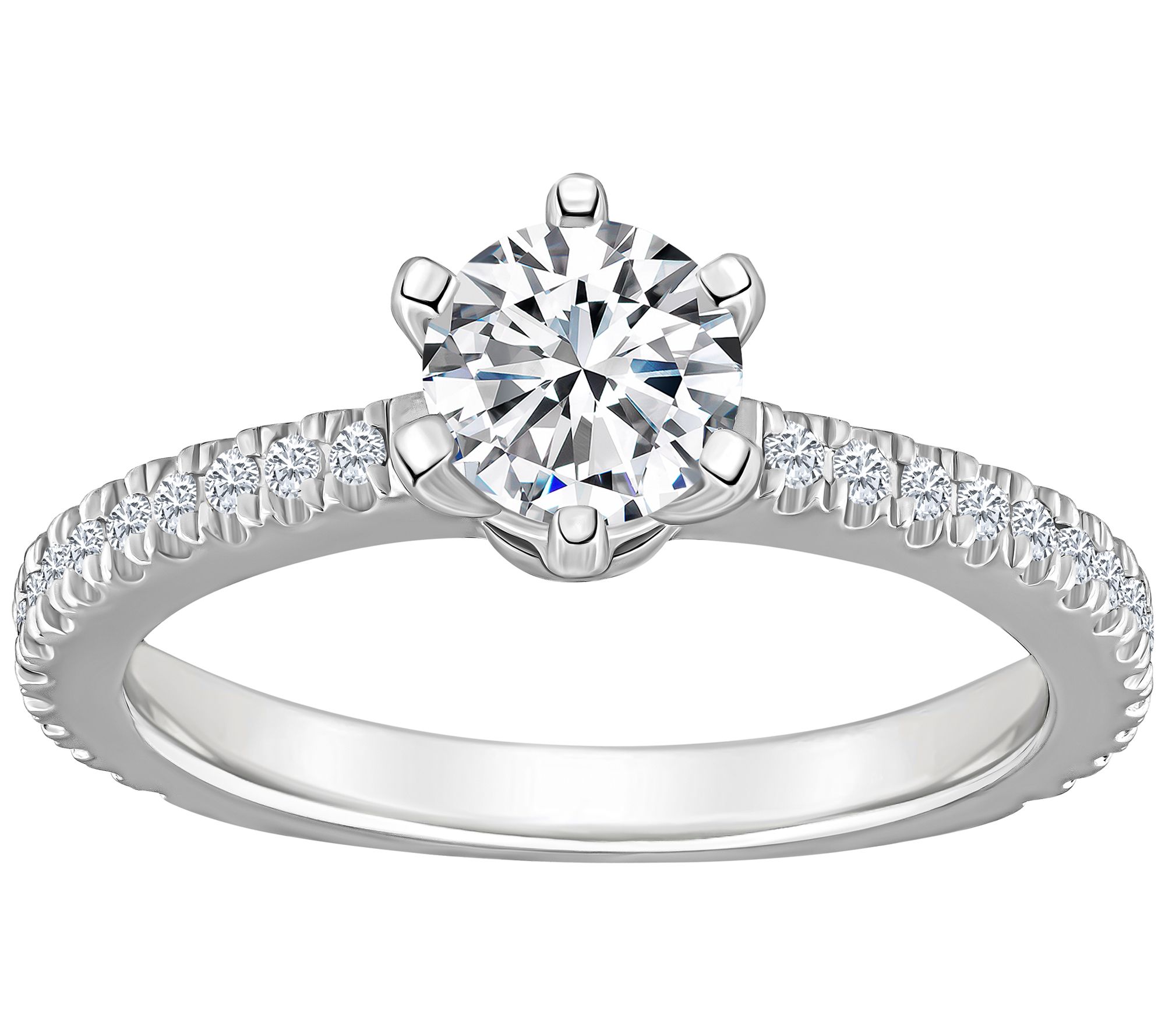 Affinity 1.00 cttw Diamond Engagement Ring, 14K