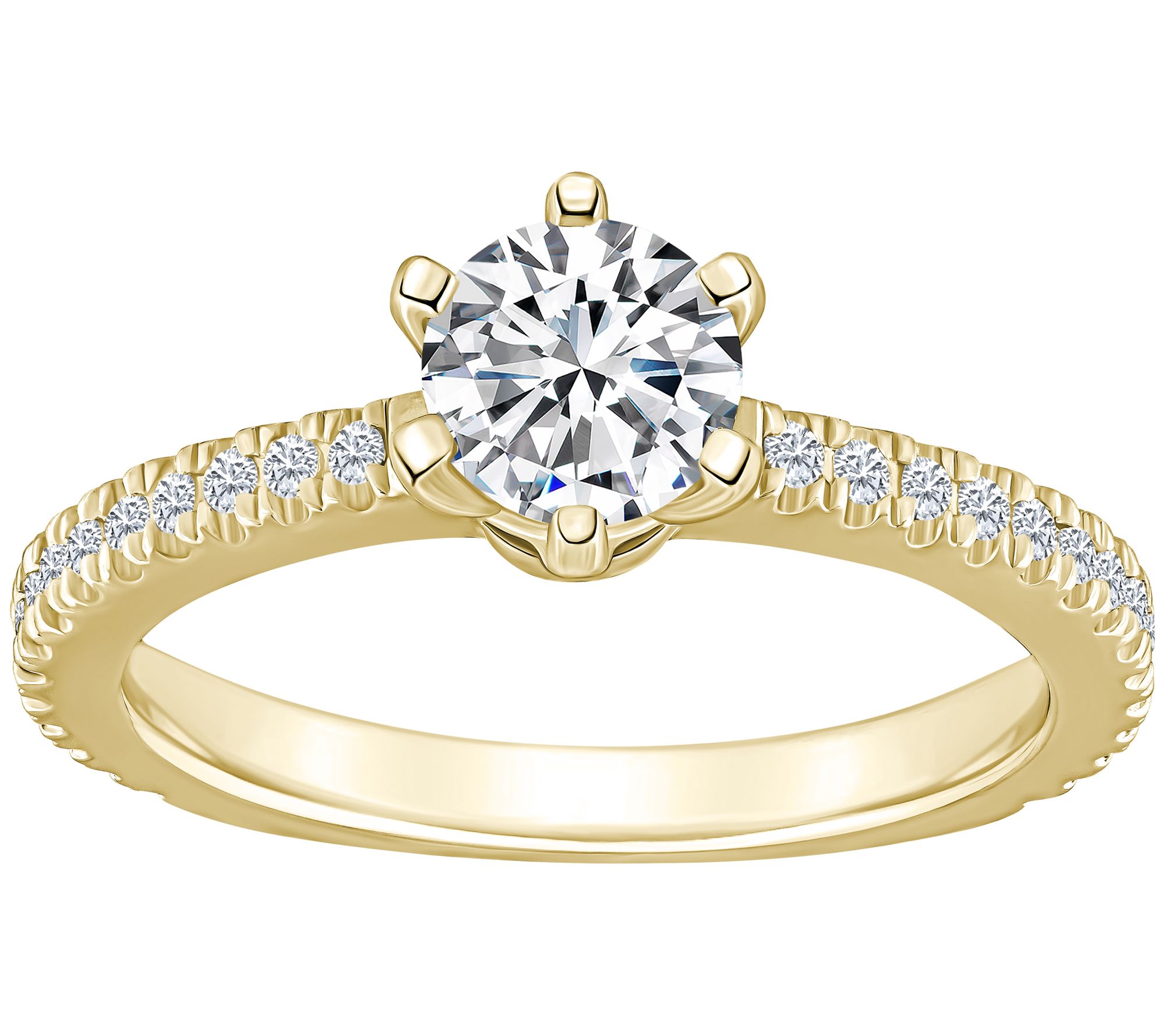 Affinity 1.00 cttw Diamond Engagement Ring, 14K