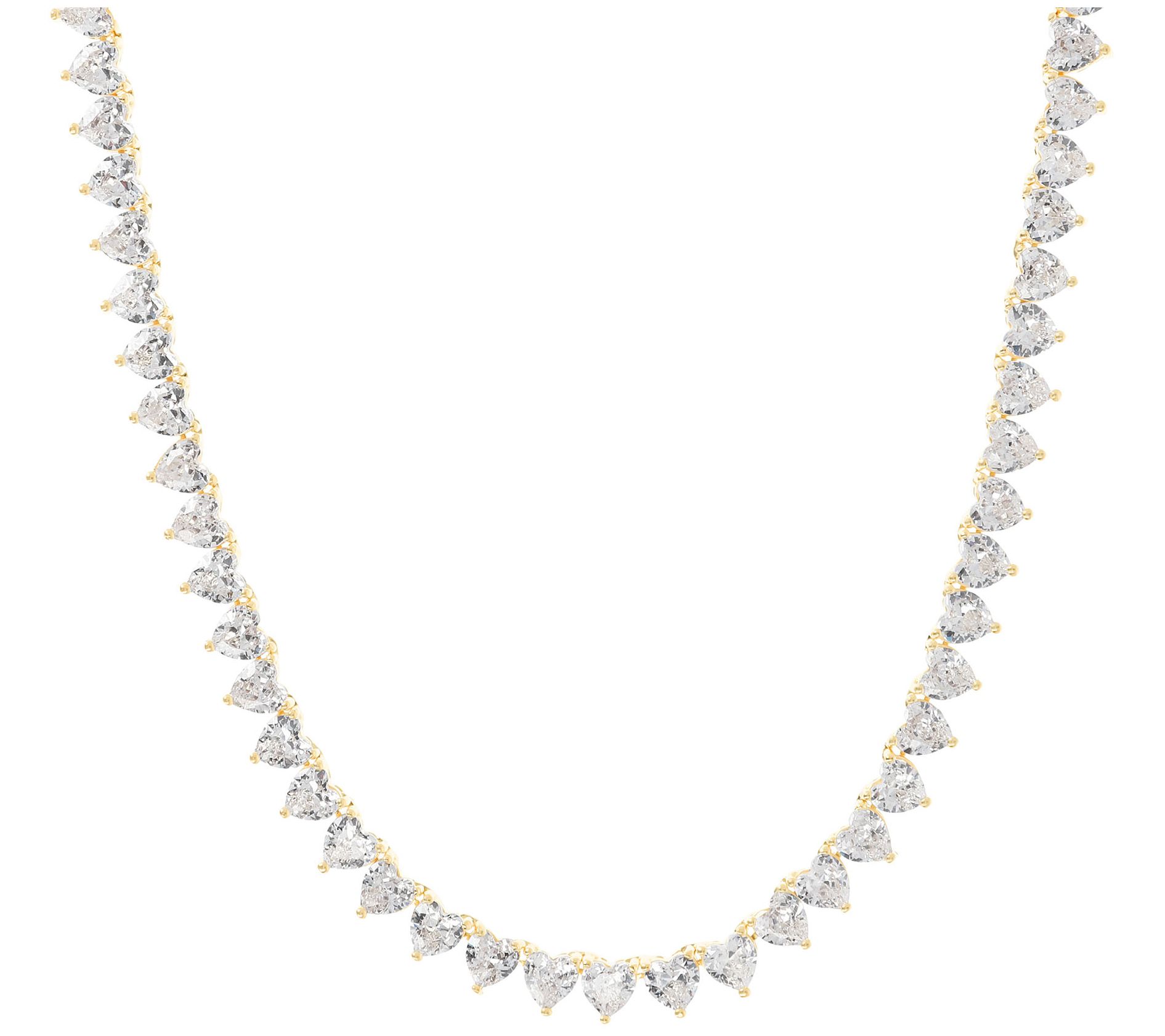 Qvc diamonique hot sale tennis necklace