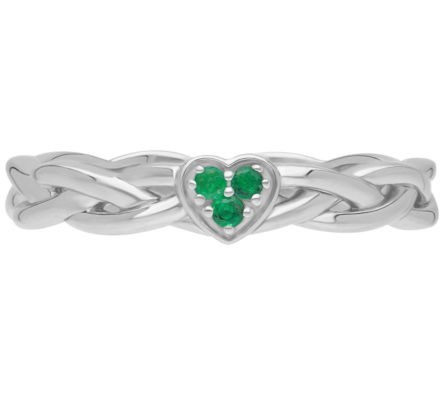 Qvc on sale emerald jewelry