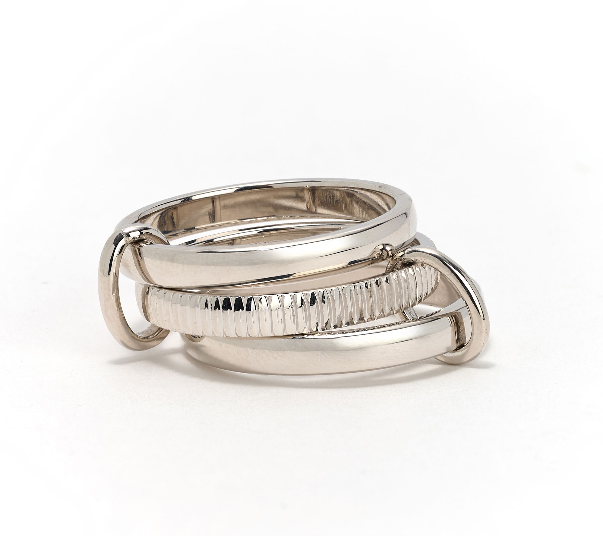 David Markstein Bronze Luxe Interlocking Triple Ring