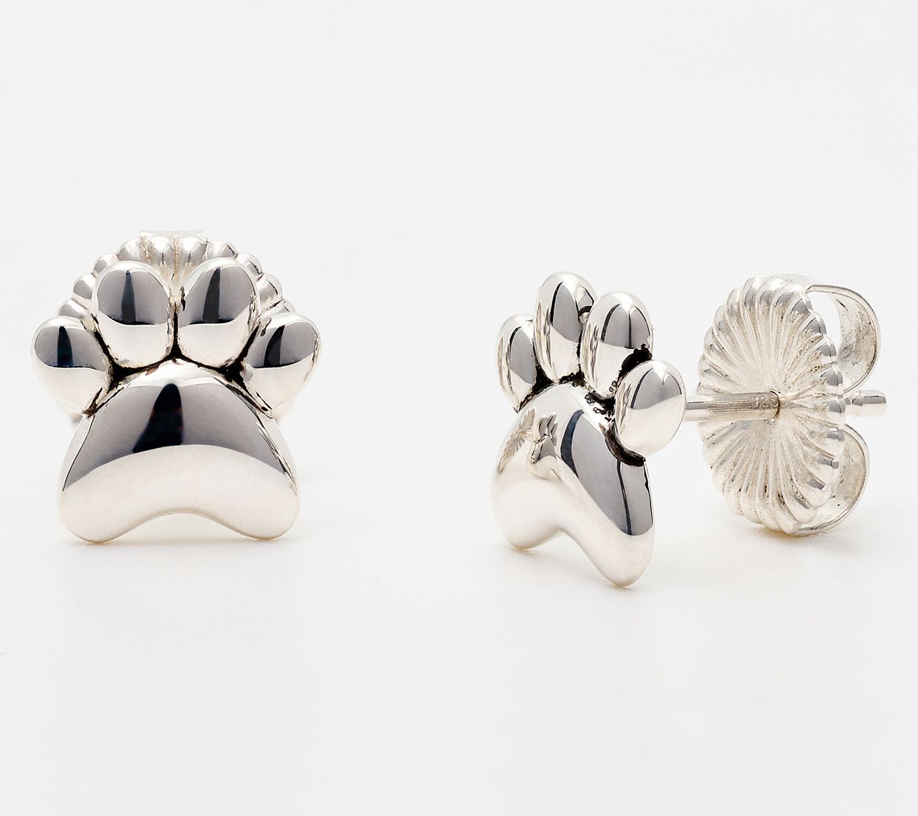 Christian James by Scott Grimes Sterling Silver Rainbow Bridge Stud Earrings