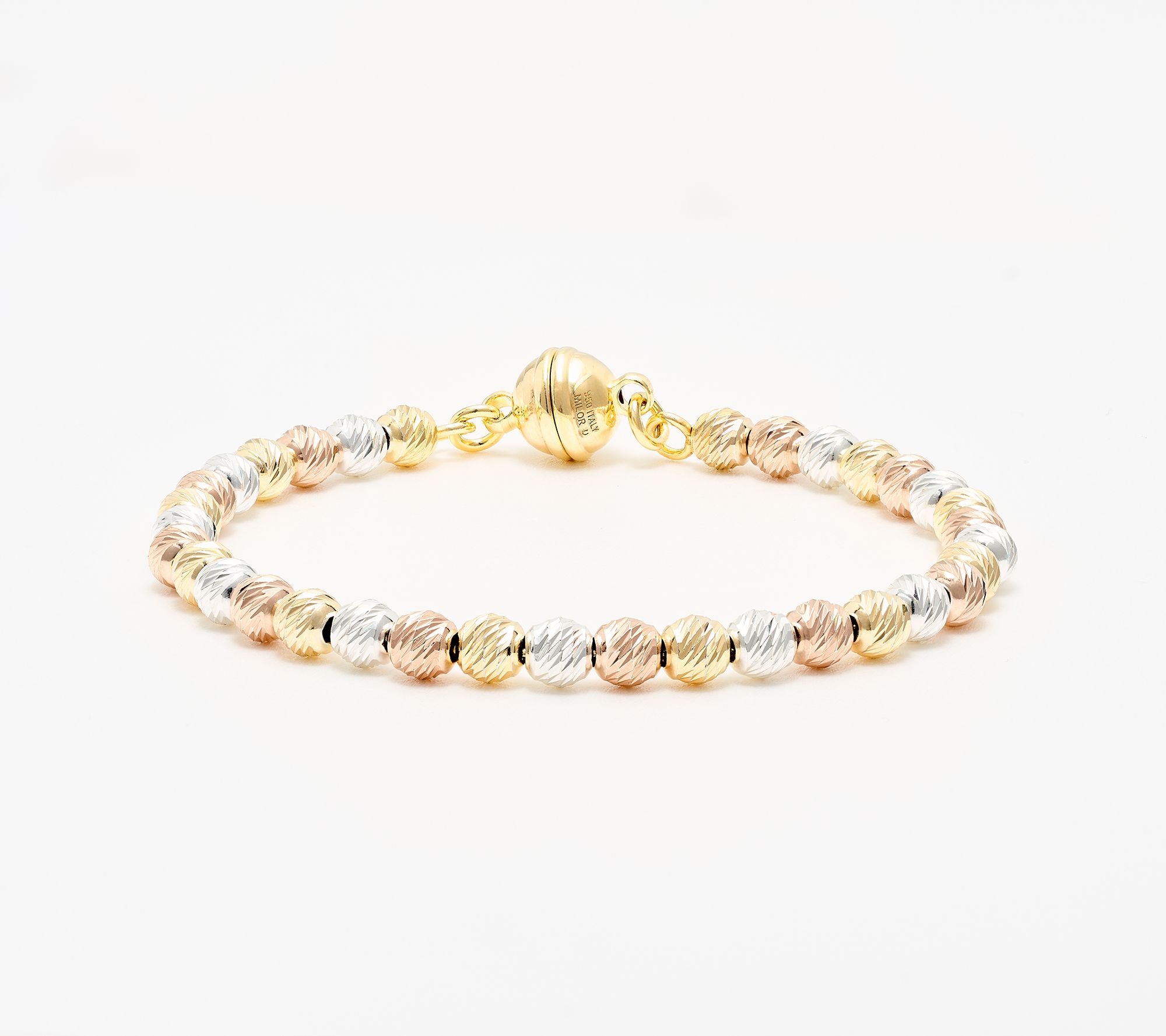  UltraFine 950 Diamond Cut Bead Bracelet