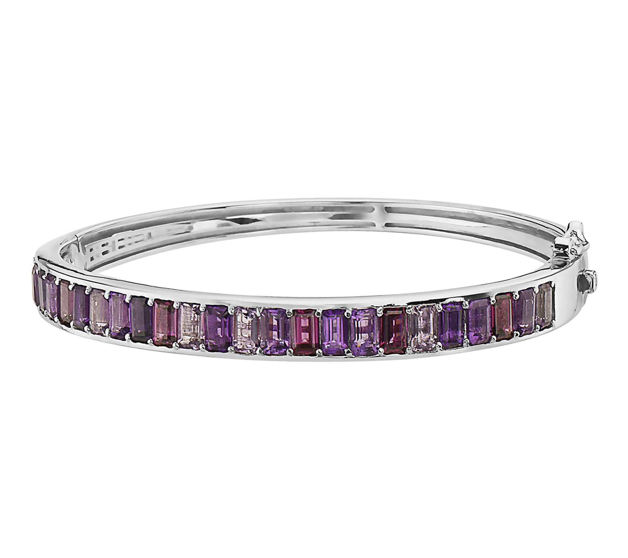 Effy Amethyst & Rhodolite Bangle, Sterling Silver