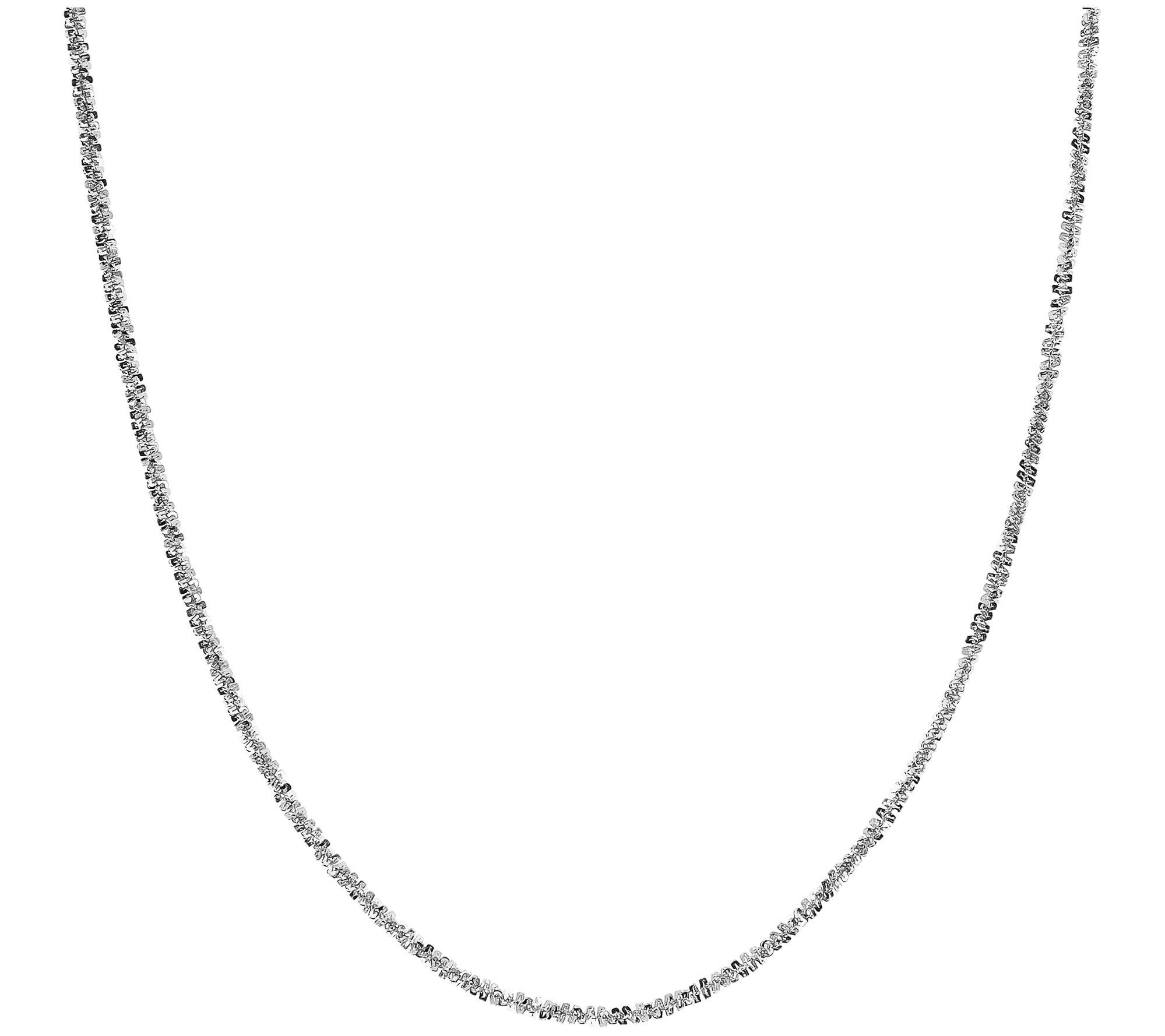 Ultrafine 950 Silver 20" Margherita Chain Necklace