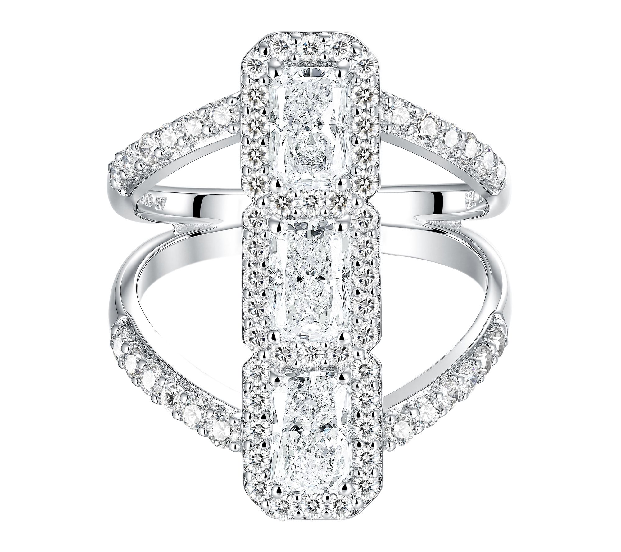 Jen by Jennifer Miller Lab Grown Diamond Radiant Ring