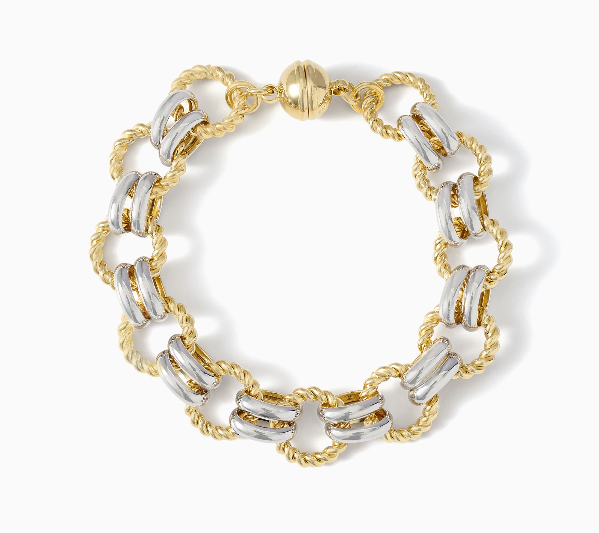 David Markstein Bronze Status Link Bracelet