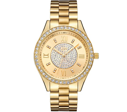 JBW Mondrian Women's Diamond 18K Gold P lated Watch