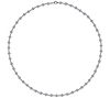 Diamonique- By-The-Yard 100 Facet 20" Necklace, Platinum Clad