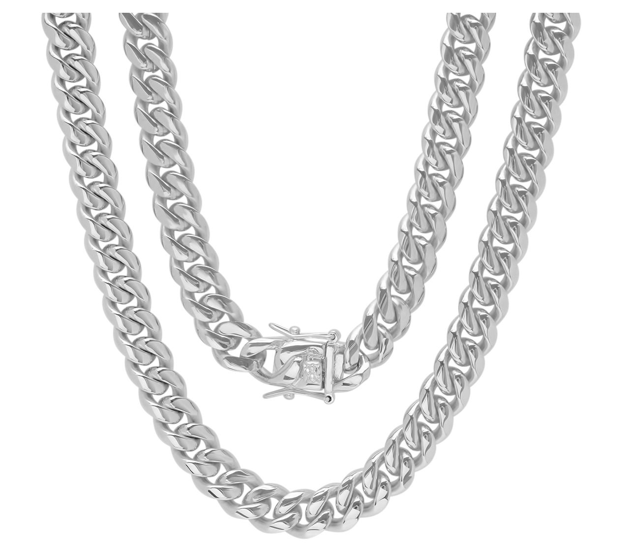 Steel by Design Men's Cuban Link Necklace