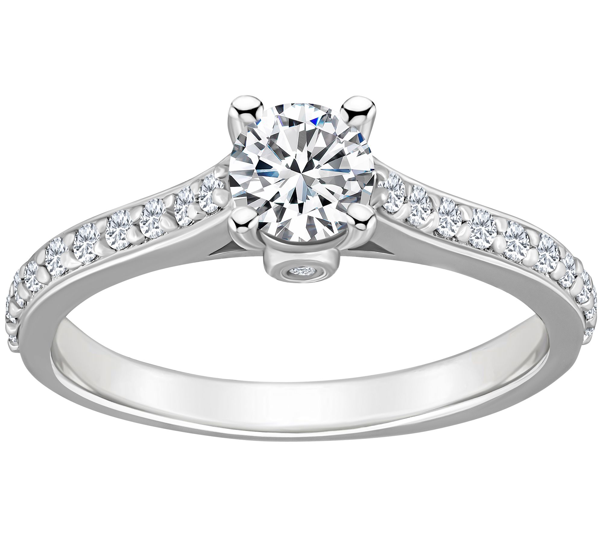 Affinity 0.70 cttw Diamond Engagement R ing, 14K Gold