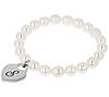 Honora Cultured Pearl White Initial Bracelet, Sterling, 1 of 3