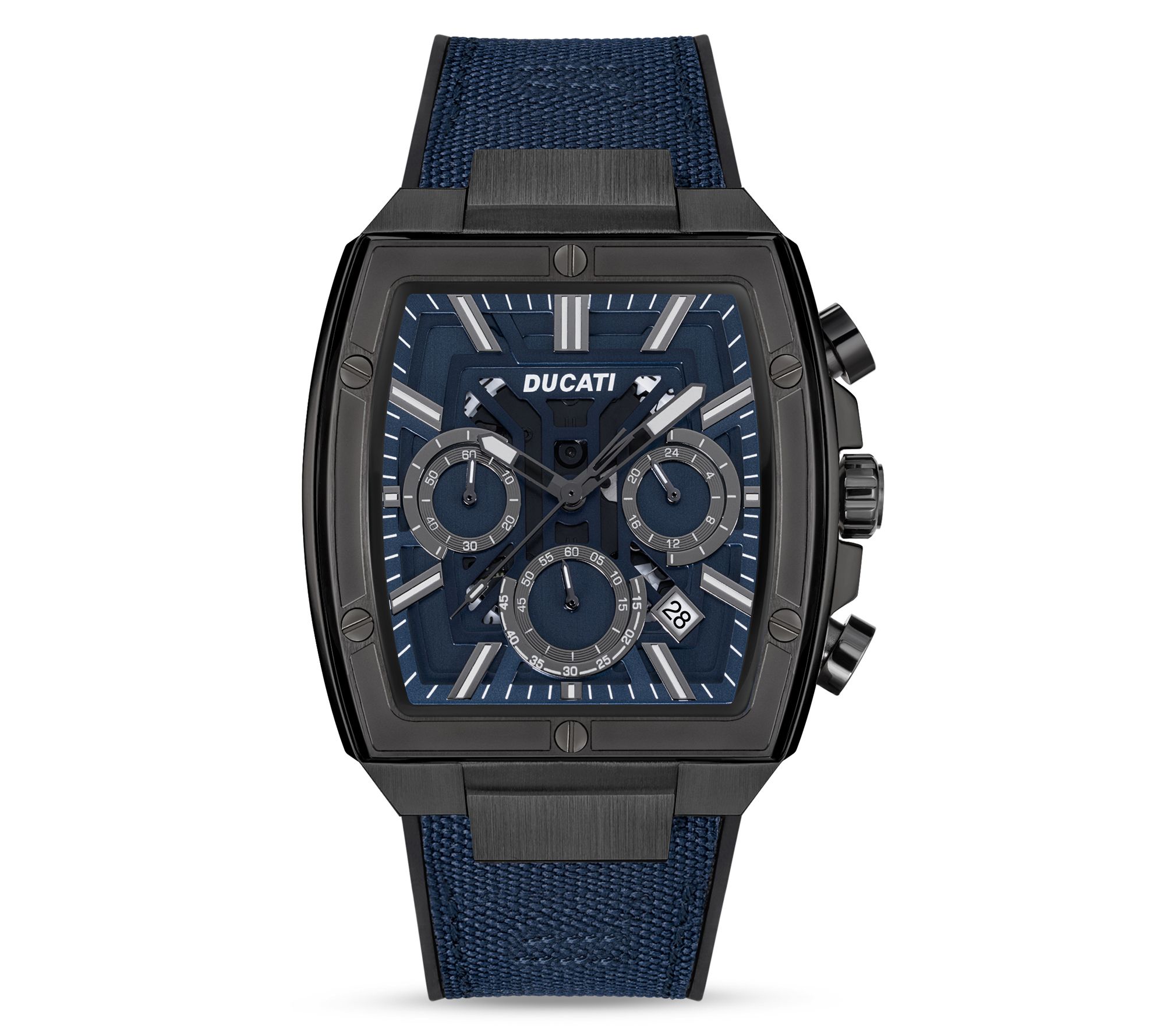 Ducati Corse Men's Stainless Steel Blue Dress Sport Watch