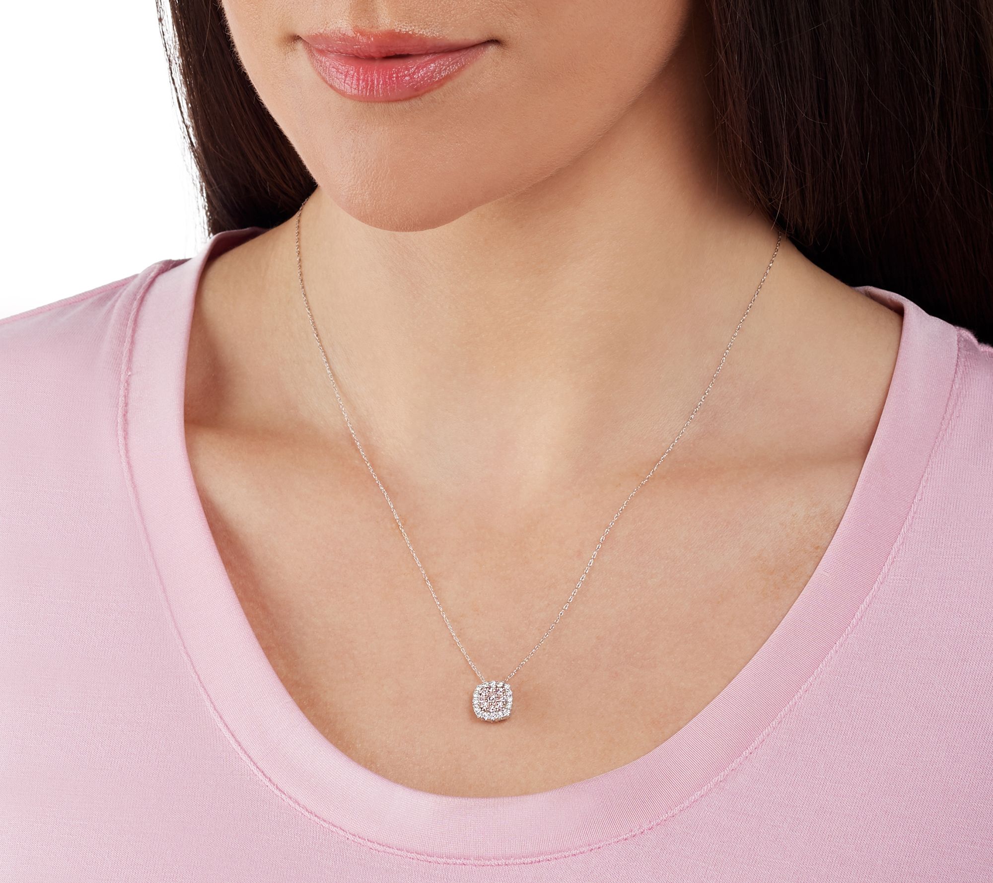 Qvc affinity deals diamond necklaces