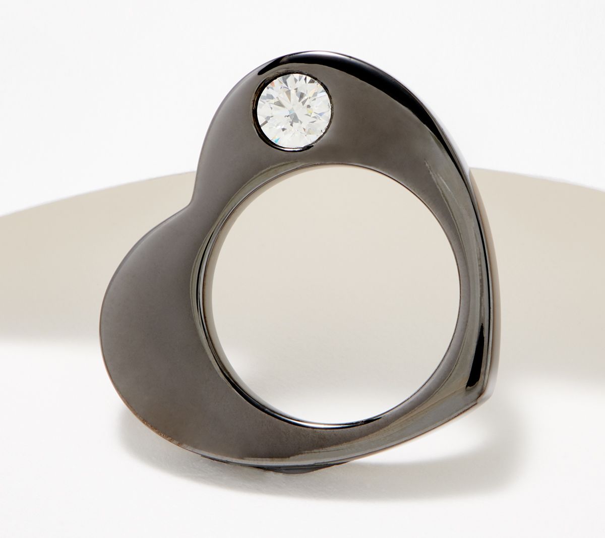 DMQ x Katrina Deep In My Heart HighPolish Ring, Sterling