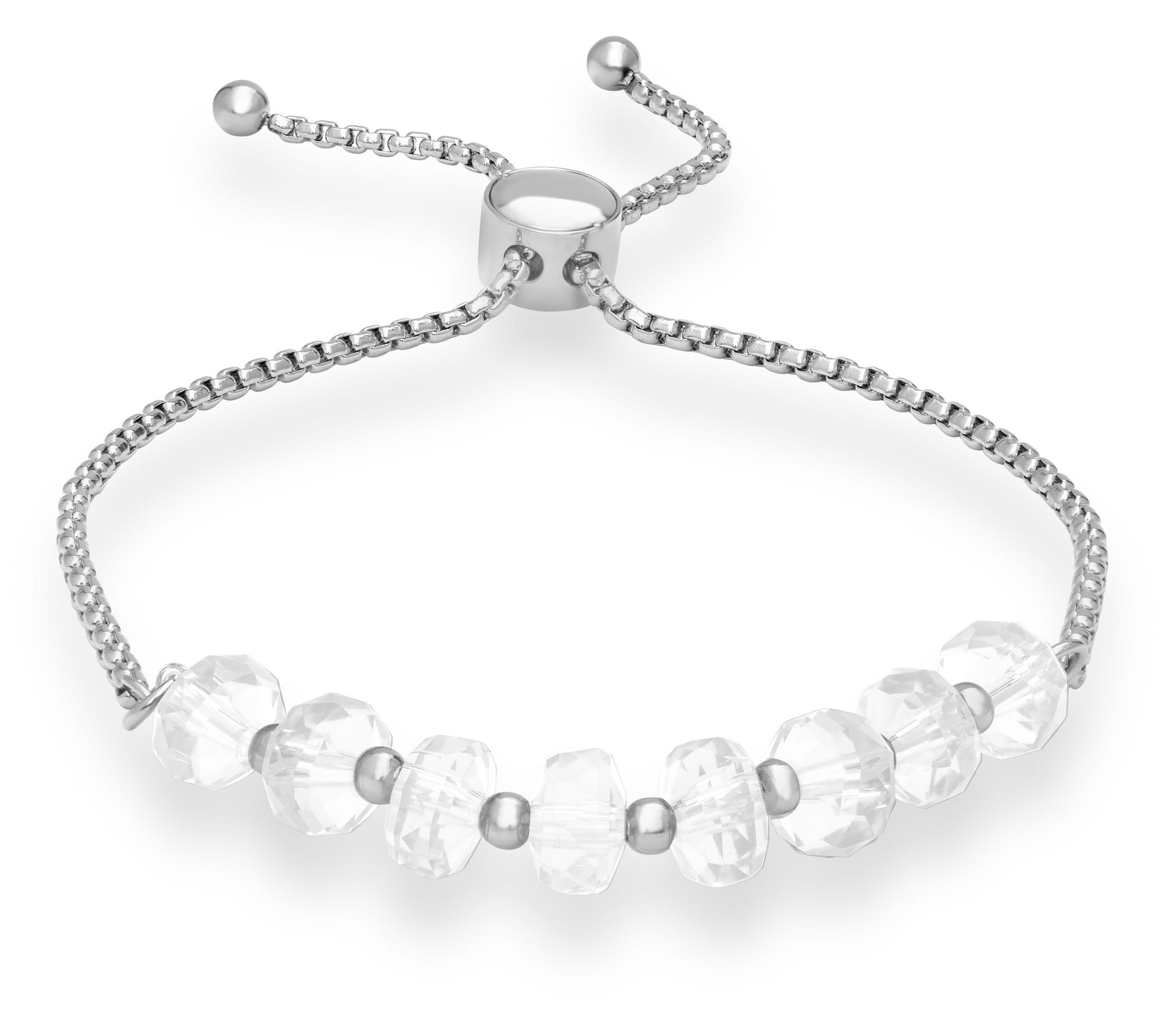 Steel by Design Crystal Birthstone Bracelet