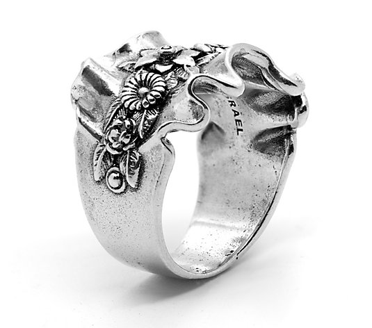 Or Paz Sterling Silver Flower Bouquet Ring