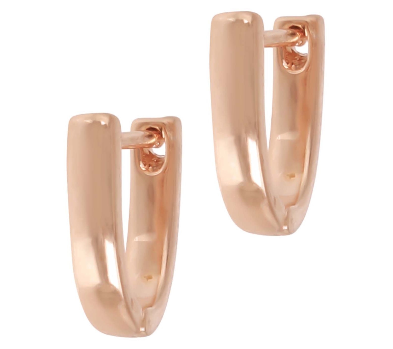Bronzo Italia 1/2" Open Hoop Earrings