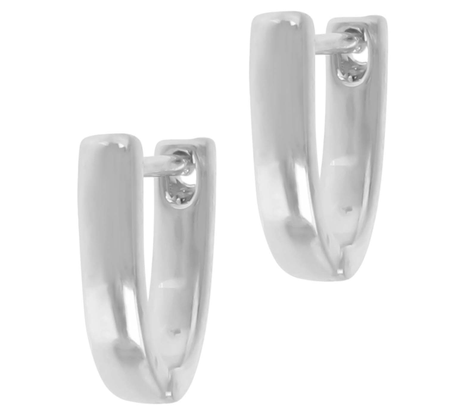 Bronzo Italia 1/2" Open Hoop Earrings