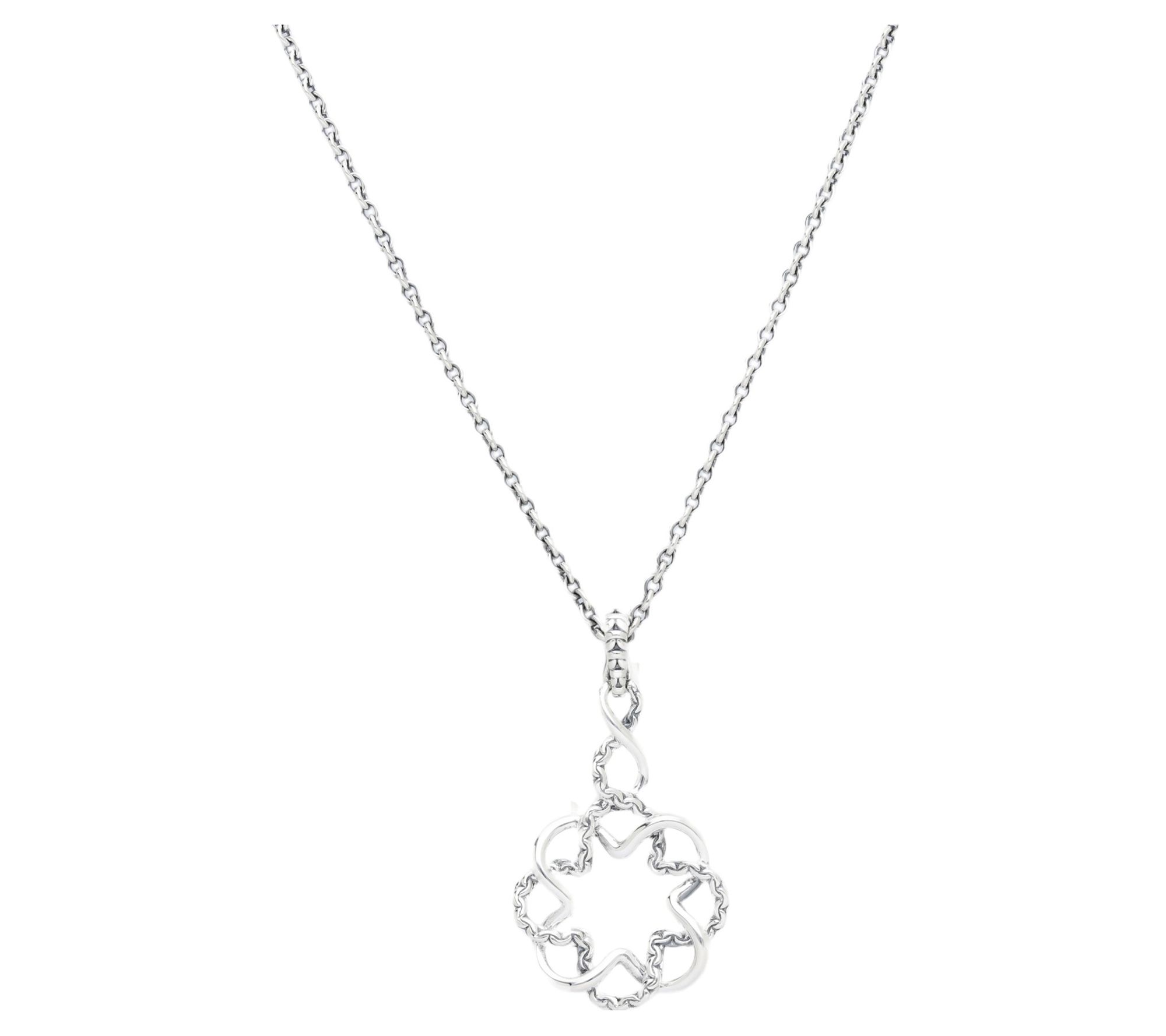 Tiffany KayStudio Sterling Silver Infinity Pendant w/ Chain