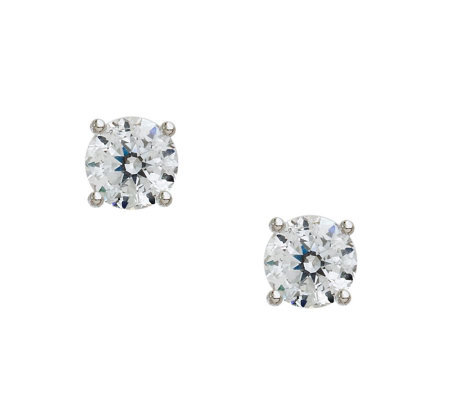 Epiphany Diamonique 100-Facet 1.50 ct tw RoundStud Earrings - Page 1 ...
