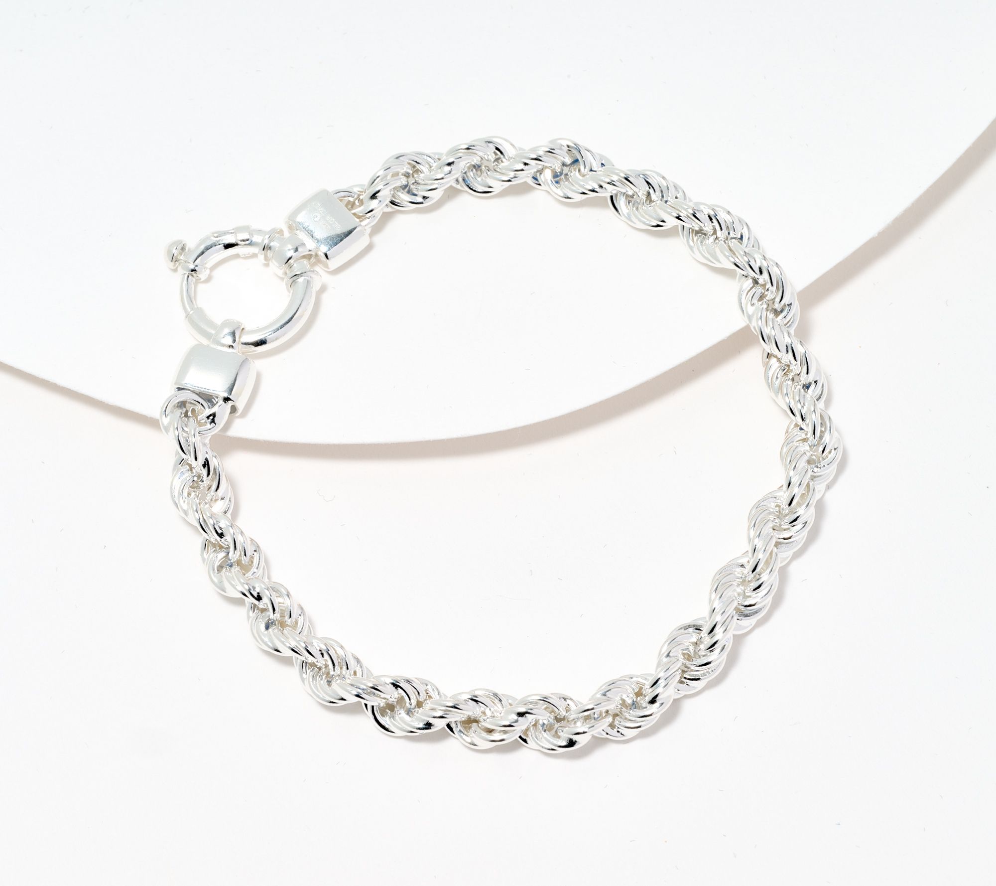 "As Is" UltraFine 950 Silver Choice of Italian Chain Bracelet