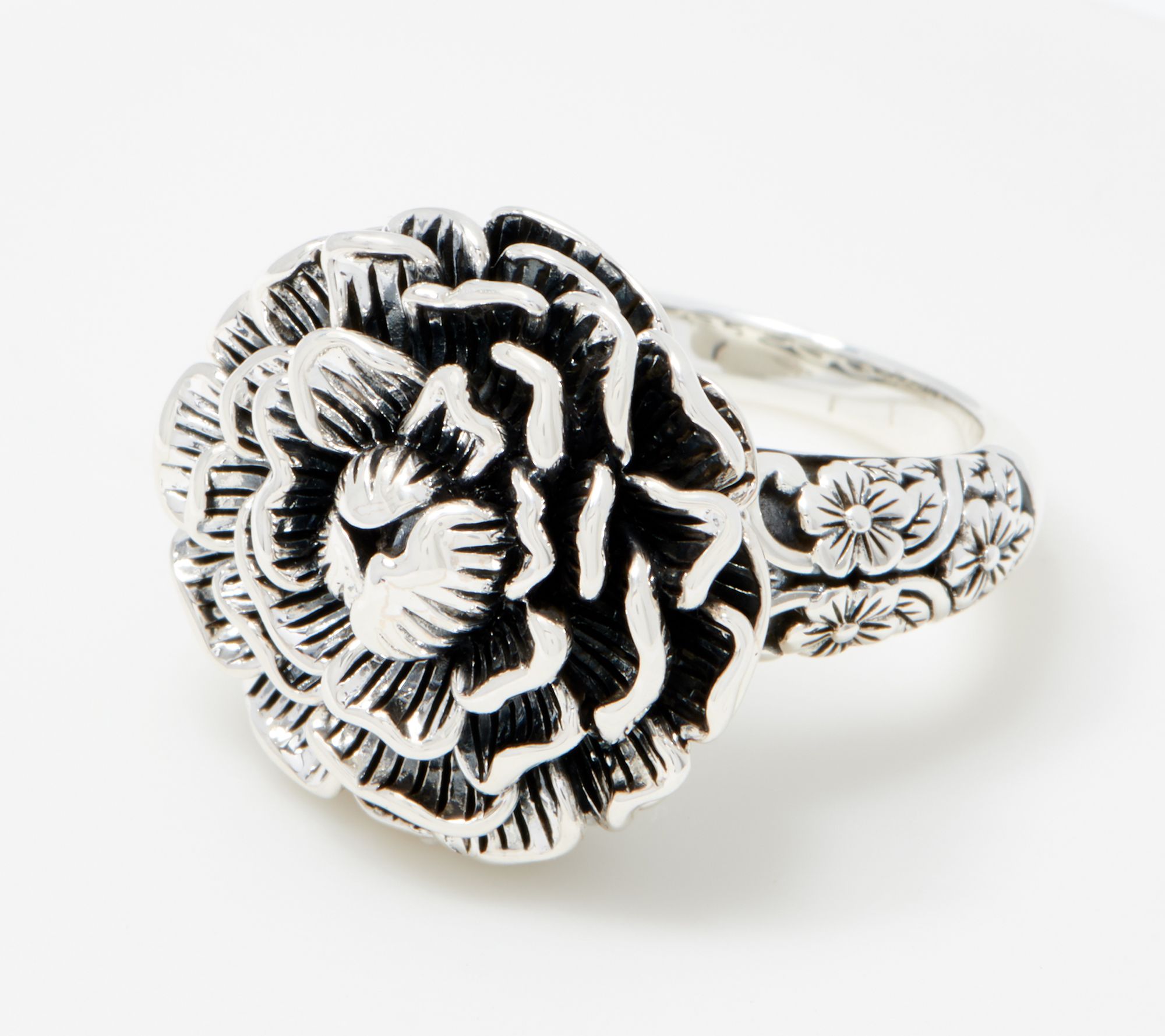 34% off this carved peony ring