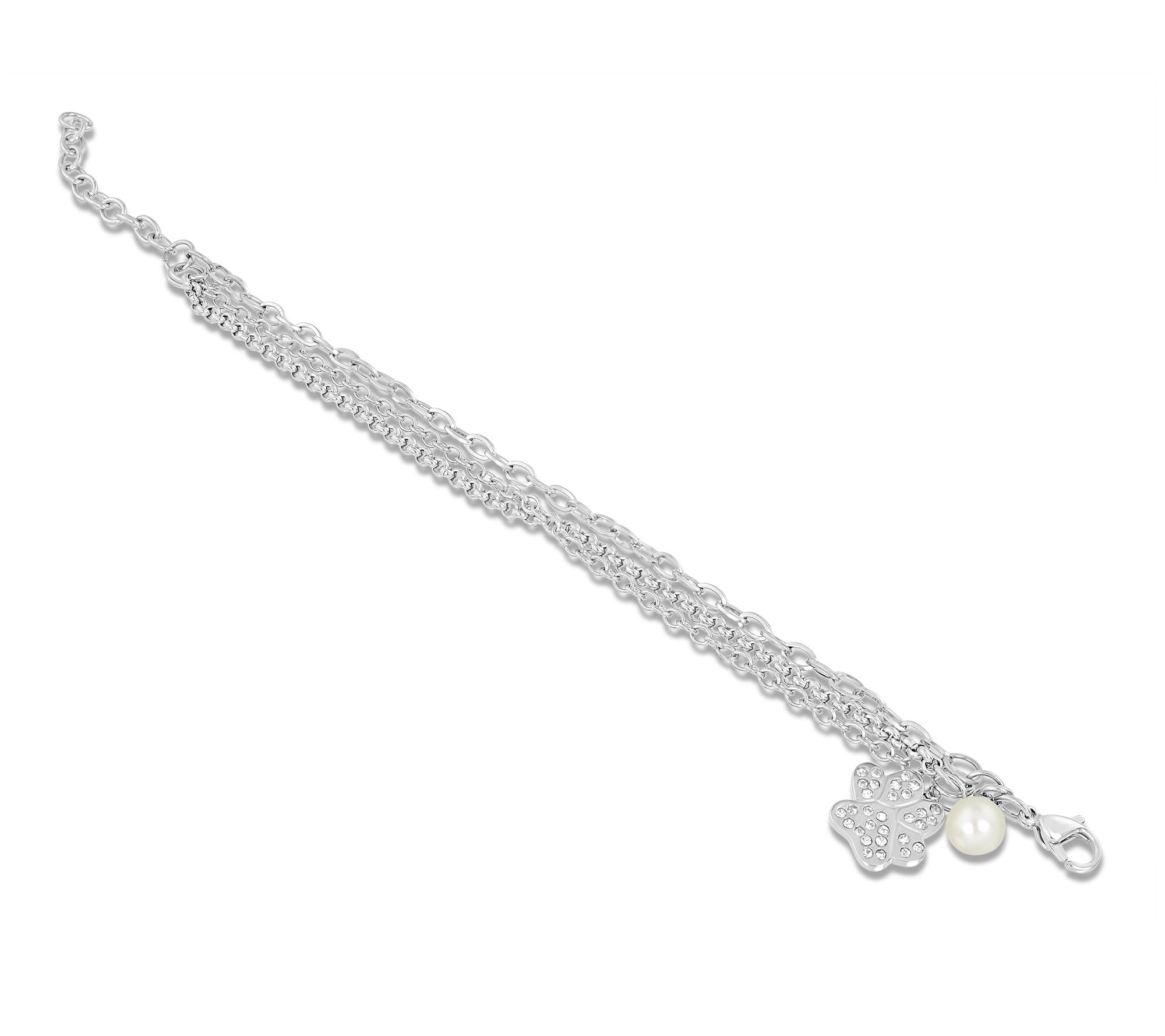 Diamond Animal Charm Bracelet