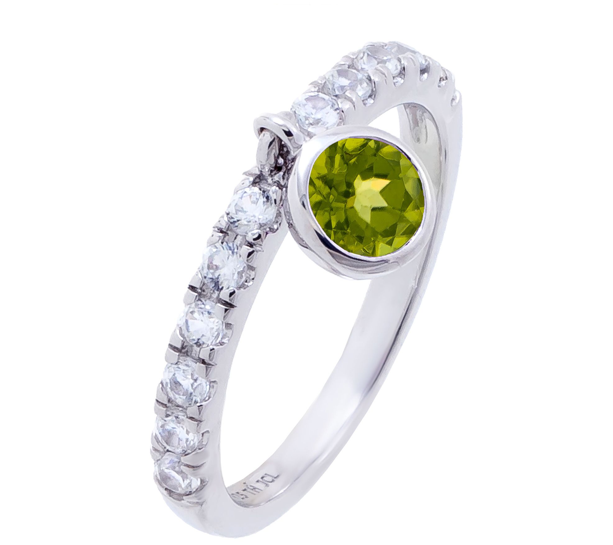 Affinity Gems Multi-Gemstone Charm Ring SterlinSilver