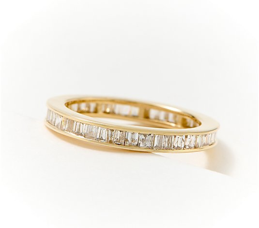 Affinity Diamonds Baguette Band Ring, 1.00cttw, 14K Gold