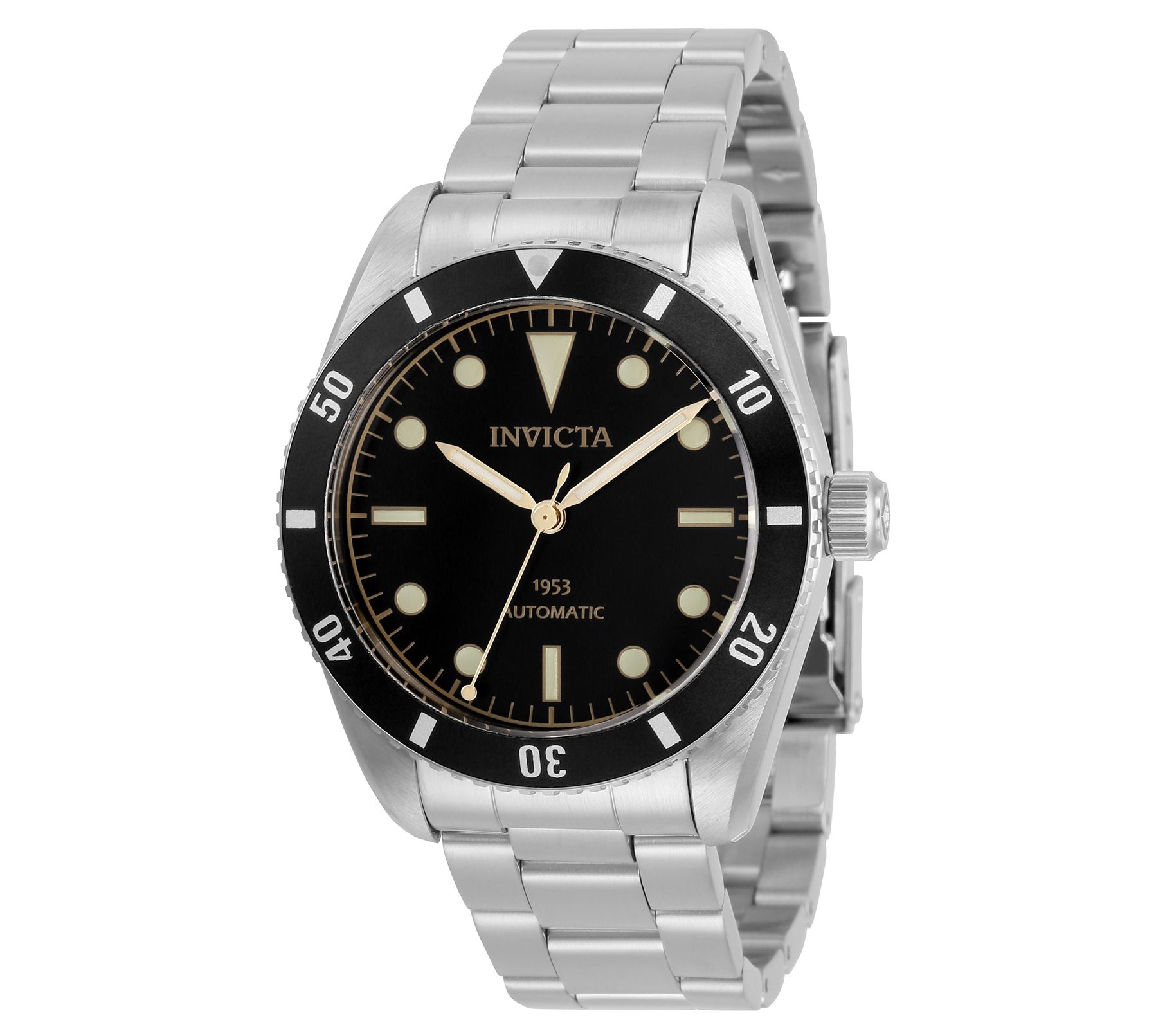 Invicta Men's Pro Diver 40mm Automatic Stainles s Steel Watch