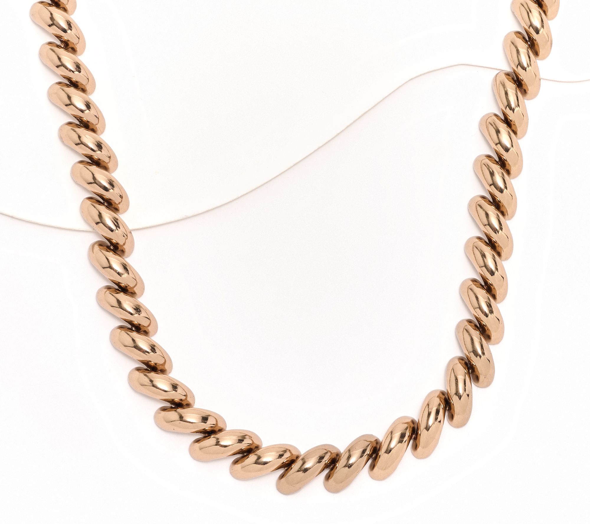  David Markstein Bronze San Marco Necklace with Magnetic Clasp