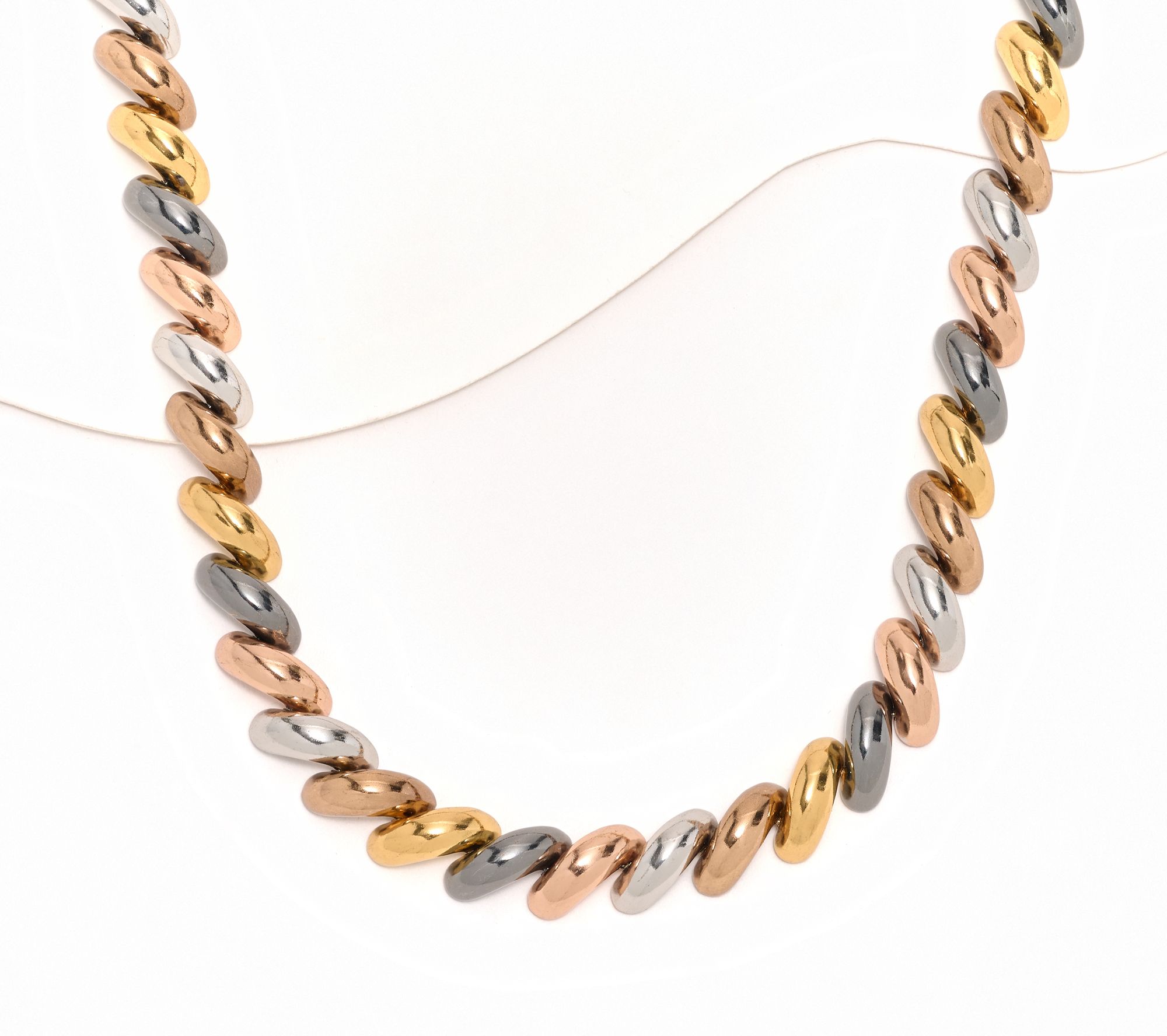 David Markstein Bronze San Marco Necklace with Magnetic Clasp