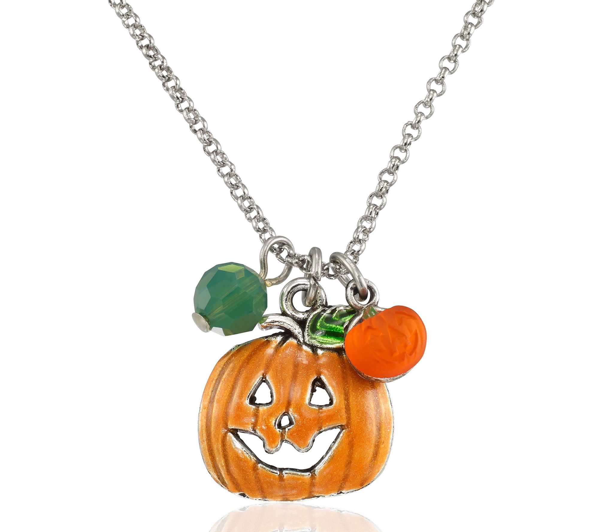 Anne Koplik Jack-o-Lantern Jumble Necklace
