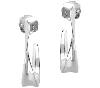 Linea by Louis Dell'Olio Sterling Anniversary Hoop Earrings - J489929
