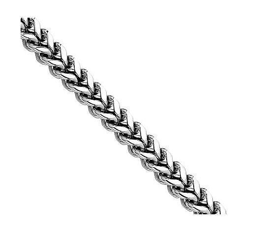 Steel by Design 24" Franco Link Necklace