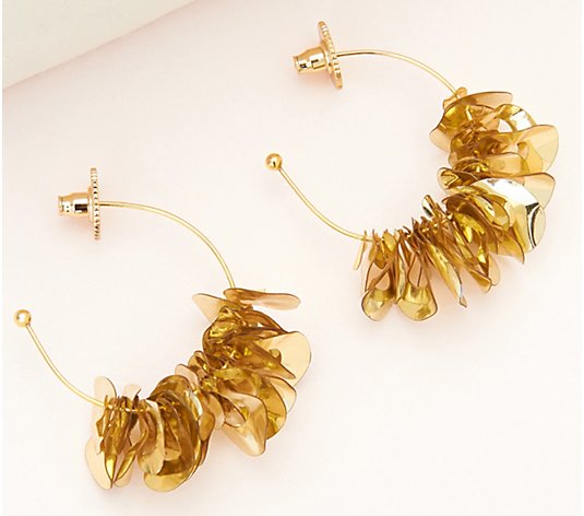 Mignonne Gavigan 18K Gold-Plated Lolita Mini Hoop Earrings