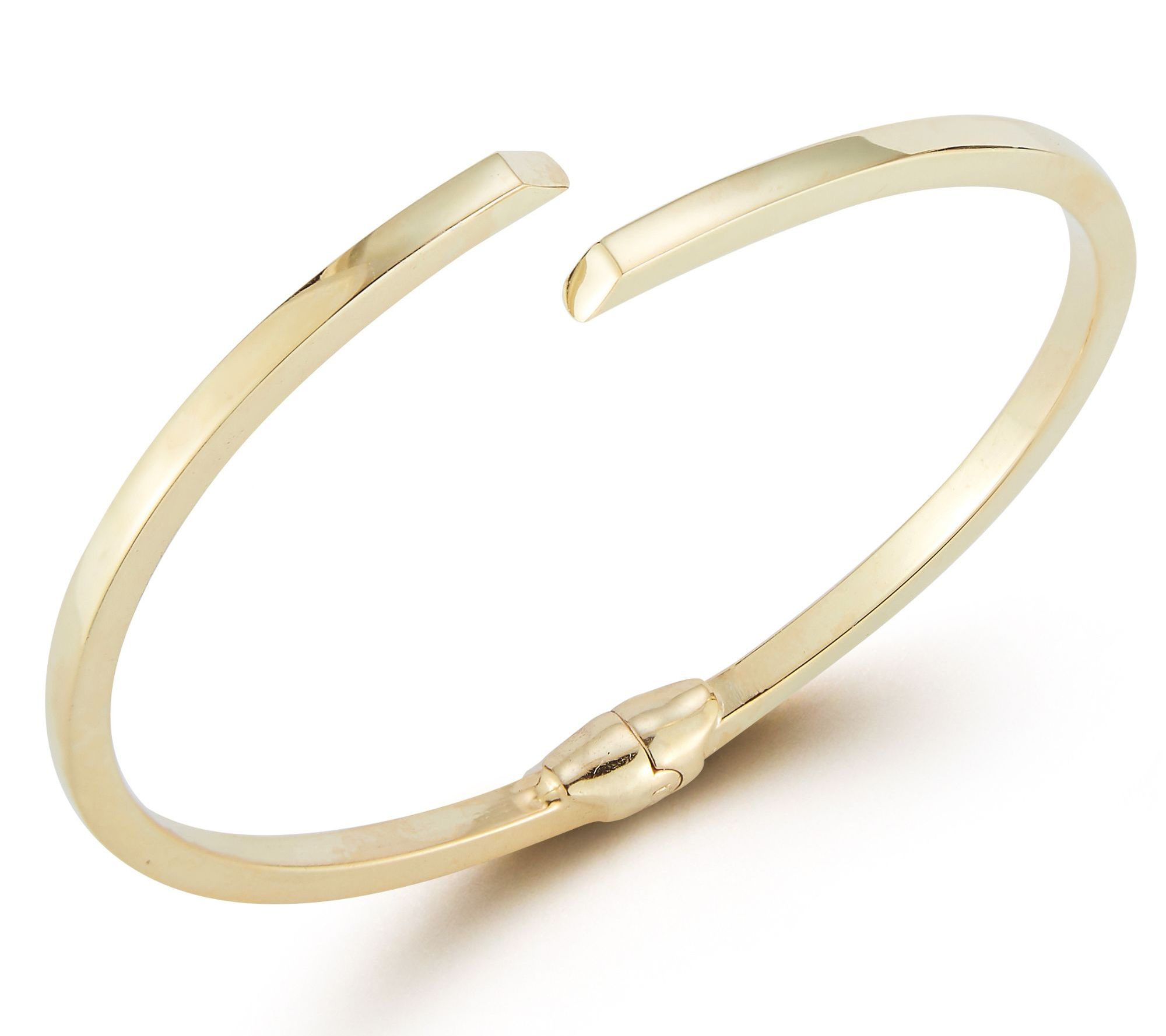 Sterlina Silver Bypass Bangle, Sterling