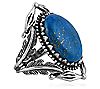 American West Sterling Silver Bold Gemstone Ring, 2 of 3