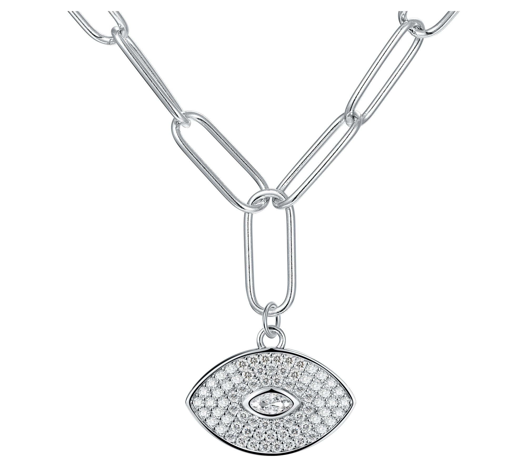 Diamonique x Jennifer Miller Symbol Charm Bracelet, Sterling