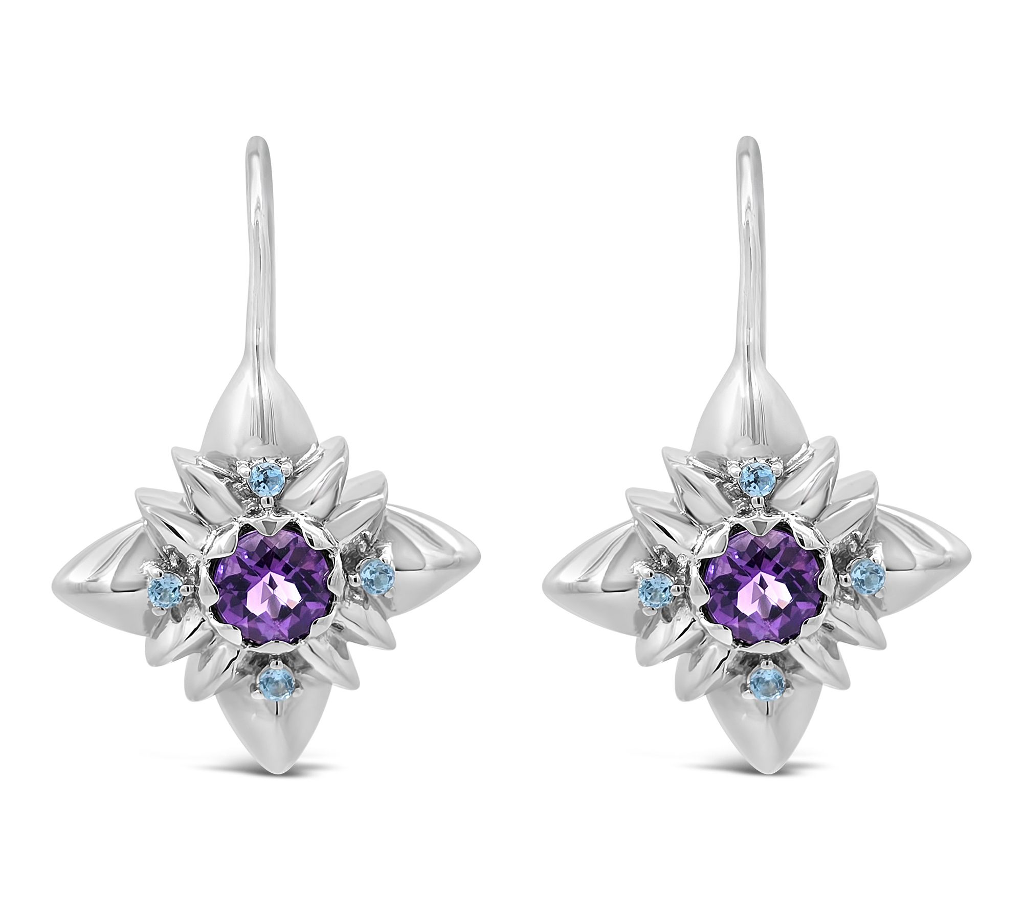 Margo Manhattan Sterling Silver Gemstone Katerina Earrings