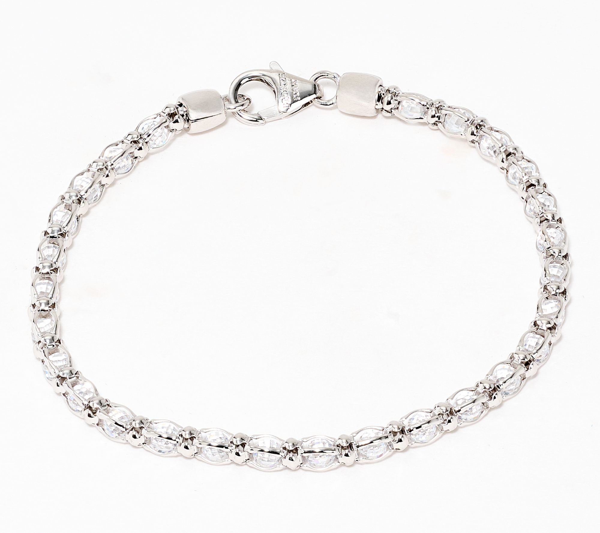 Diamonique Italia Bronze Cage Bracelet