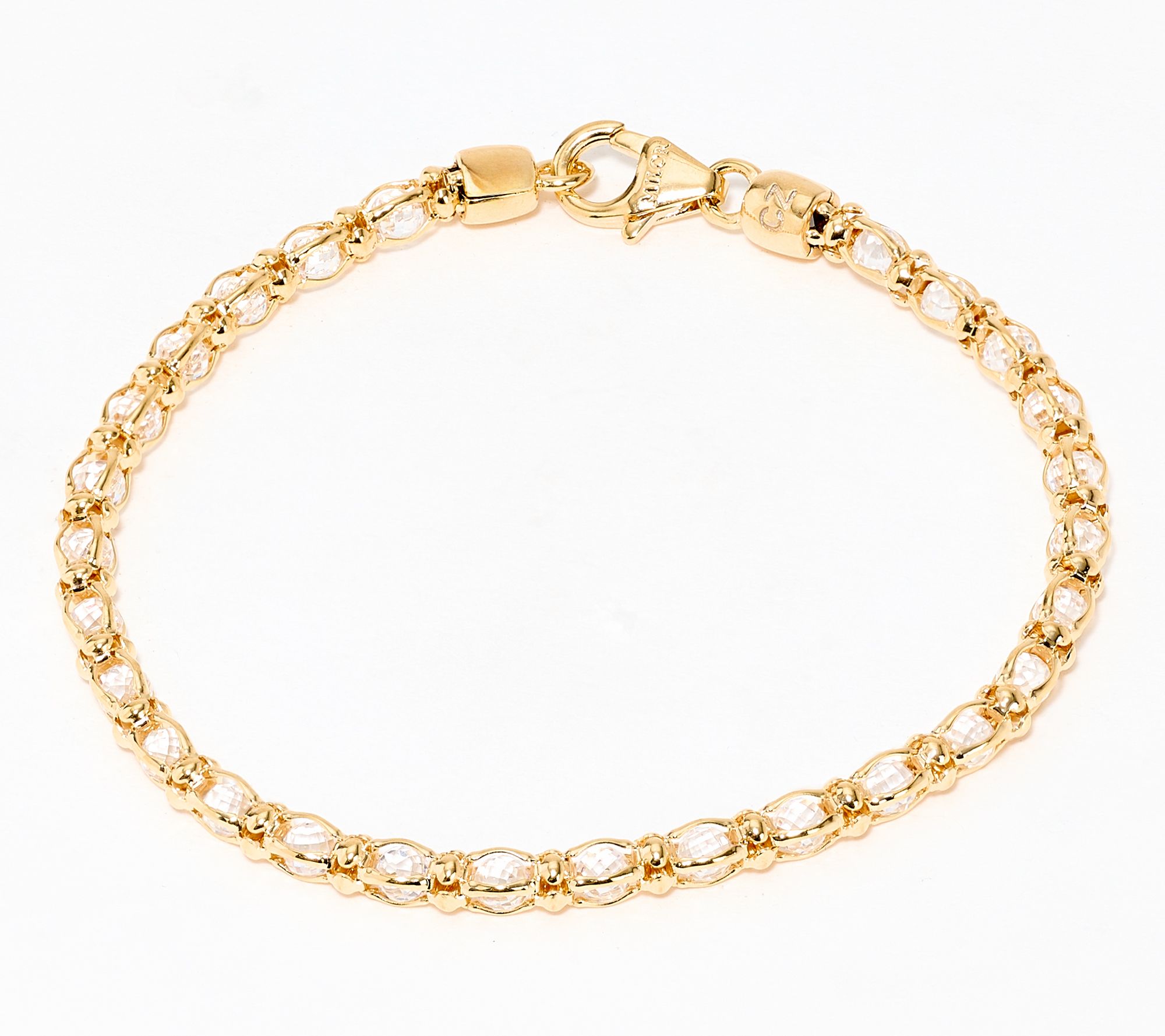 Diamonique Italia Bronze Cage Bracelet