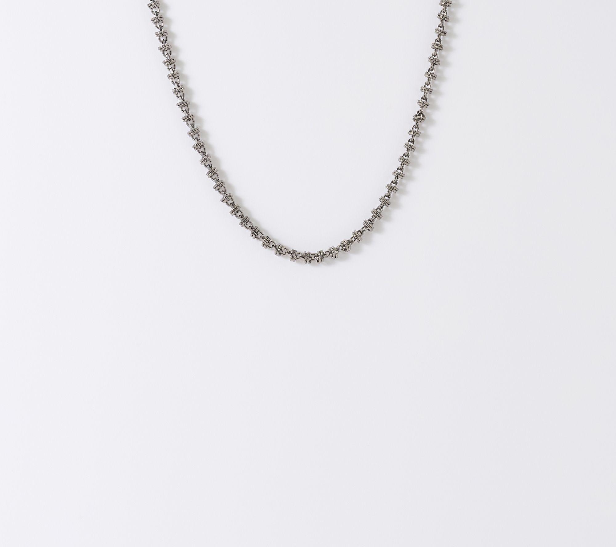David Markstein Bronze Status Link Necklace, 16"
