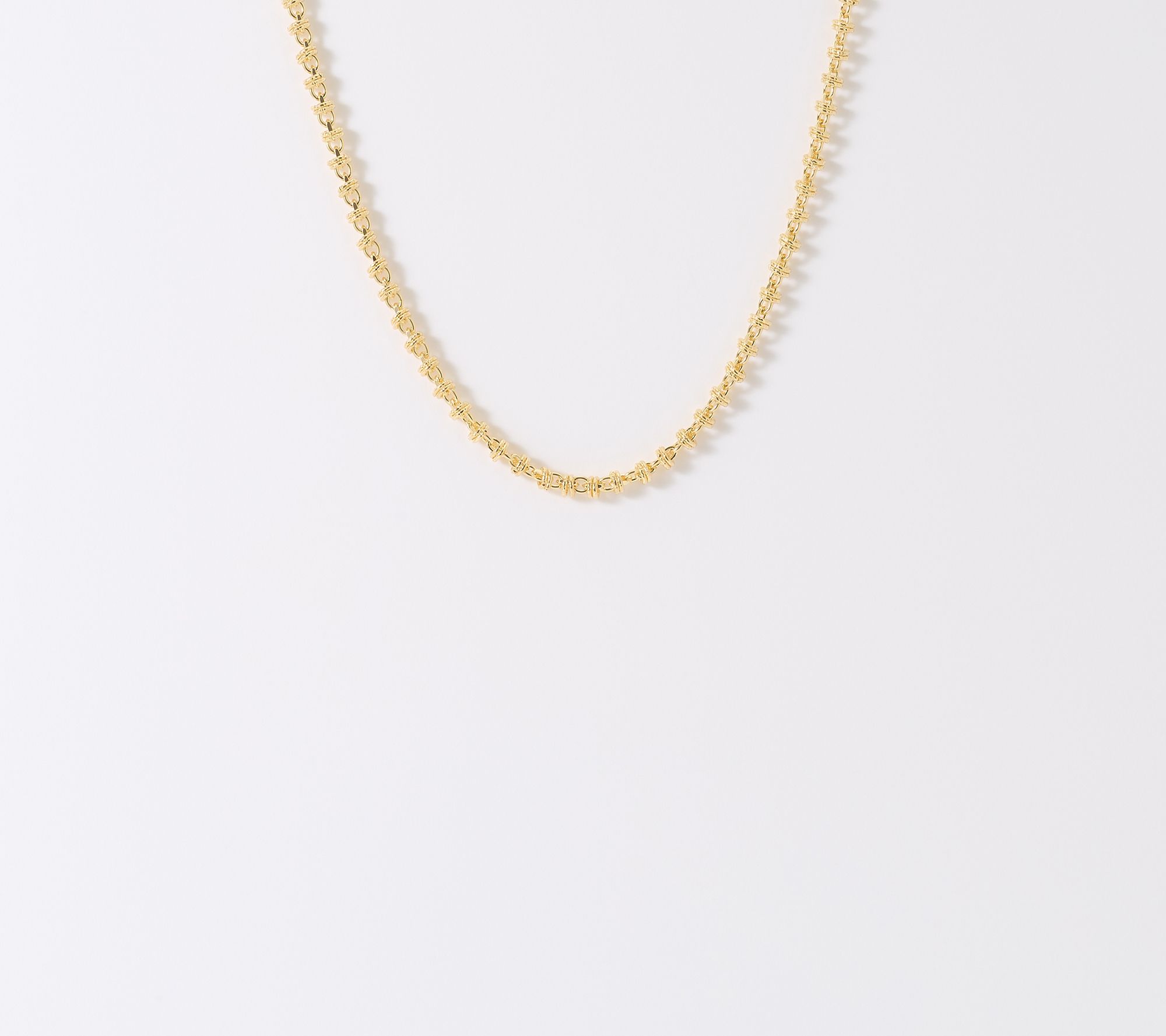 David Markstein Bronze Status Link Necklace, 16"