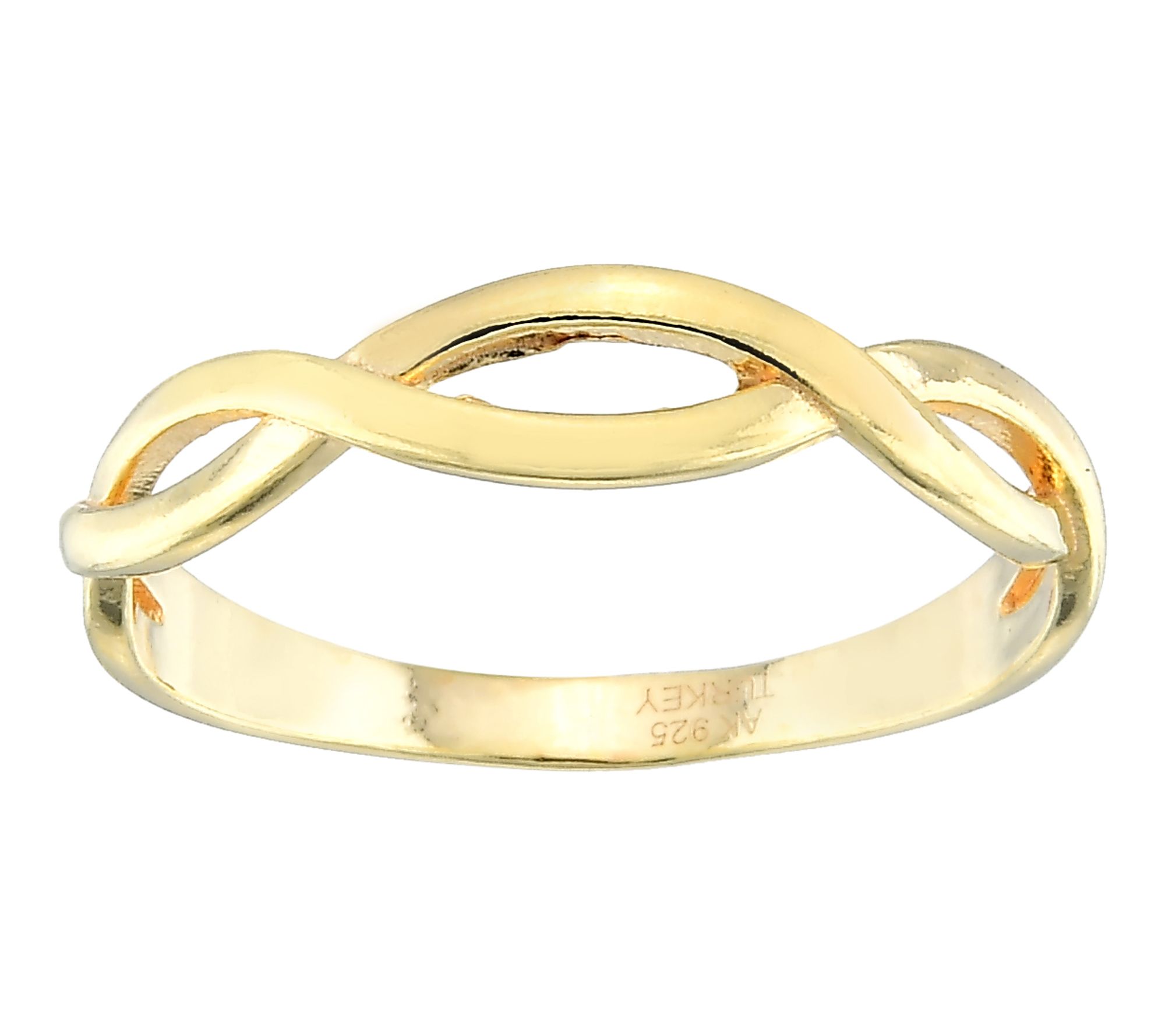 Silver Style Eternity Design Band Ring, Sterling