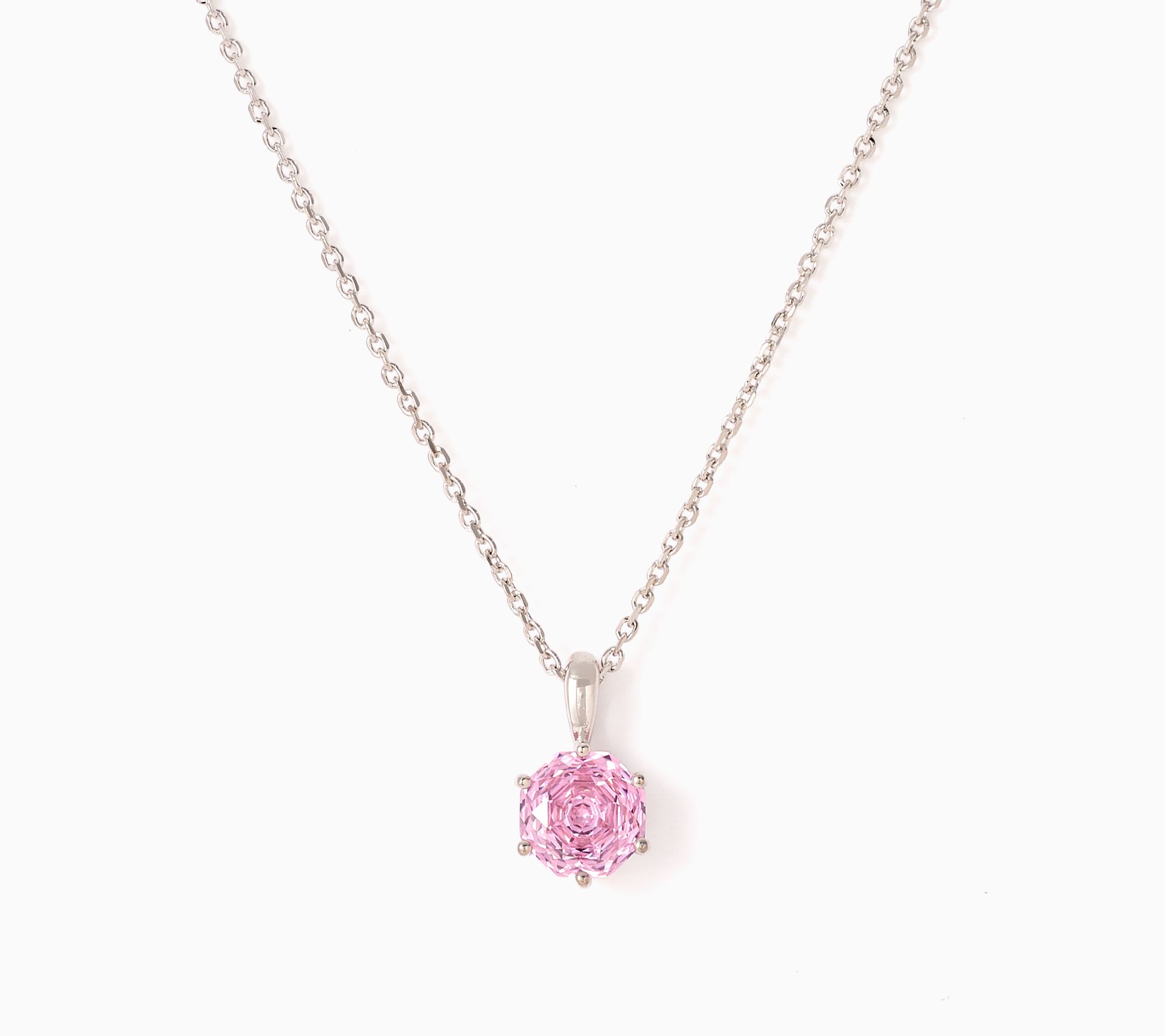 Diamonique Italia Bronze Rose Cut Necklace