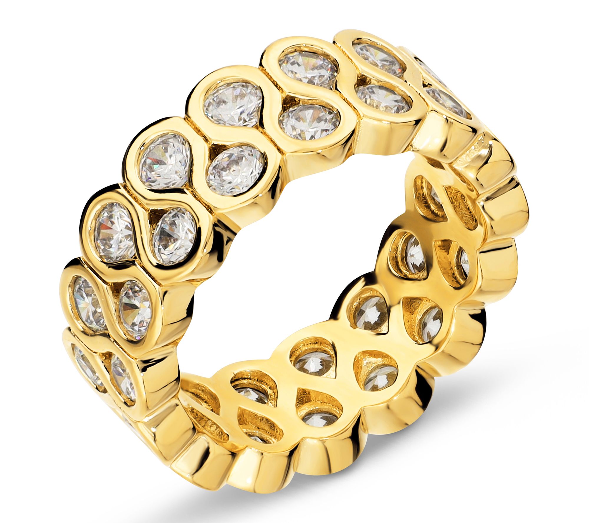 David Markstein Bronze Multi-Row Ring