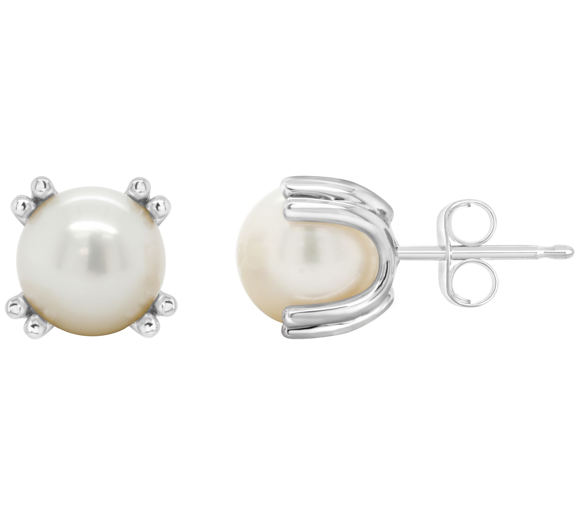 Sterling Choice of Birthstone 7.0mm Round StudEarrings