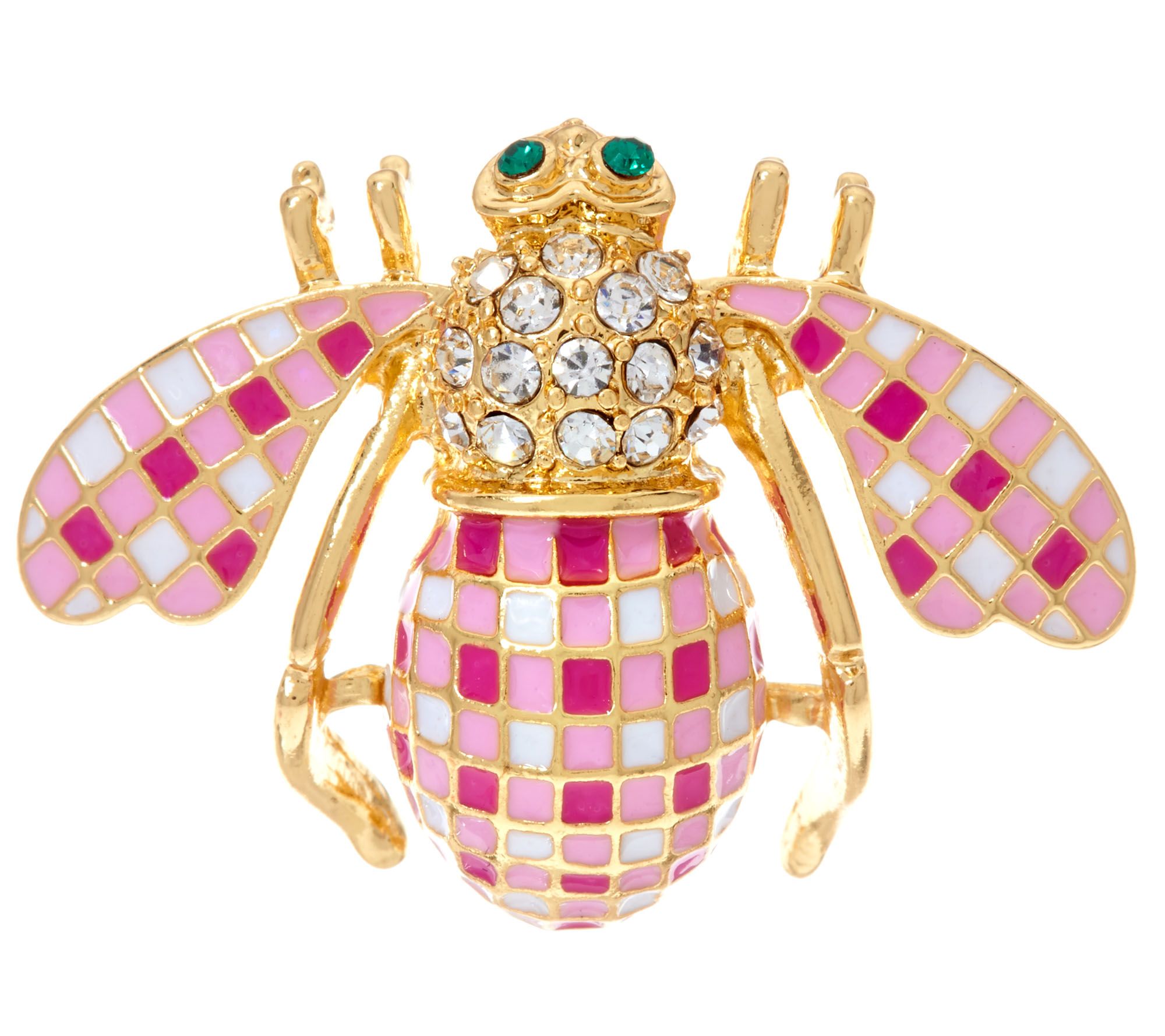 Qvc joan clearance rivers bee pins